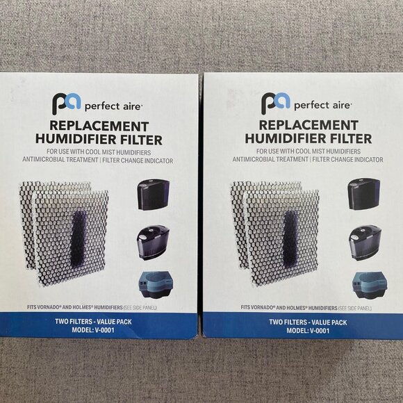 Replacement Humidifier Filters Model V-0001 Vornado Holmes Perfect Aire, 4 Pack - Picture 1 of 4